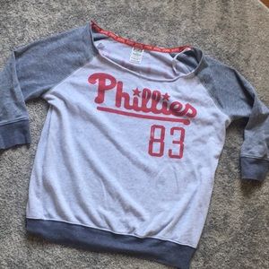 Victoria secret phillies slouch sweater